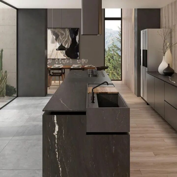 Ascal Belvedere Black Marbre