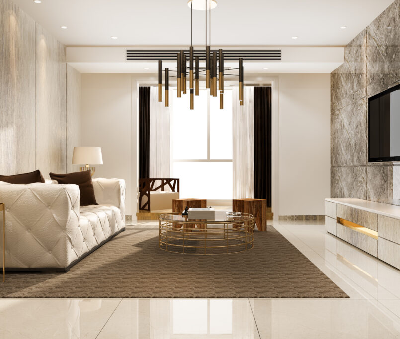 marbre décoration intérieure design moderne